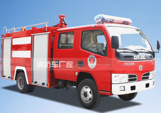 3噸東風福瑞卡水罐消防車價格