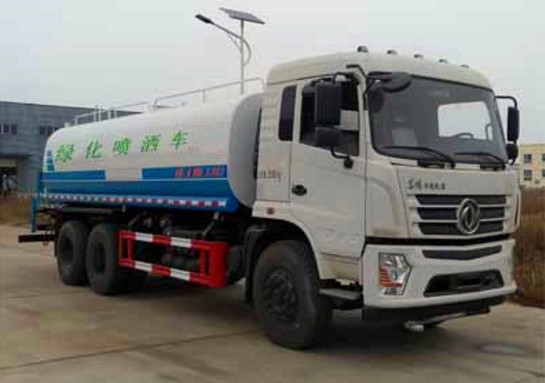 20方灑水車月租多少錢(qián)_東風(fēng)專底新款20噸綠化灑水車