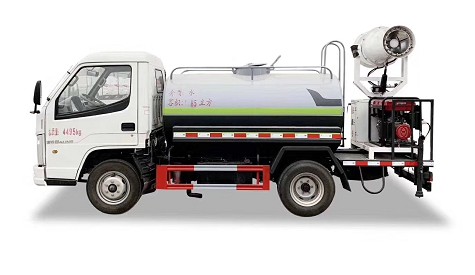 解放霸鈴藍牌霧炮抑塵車